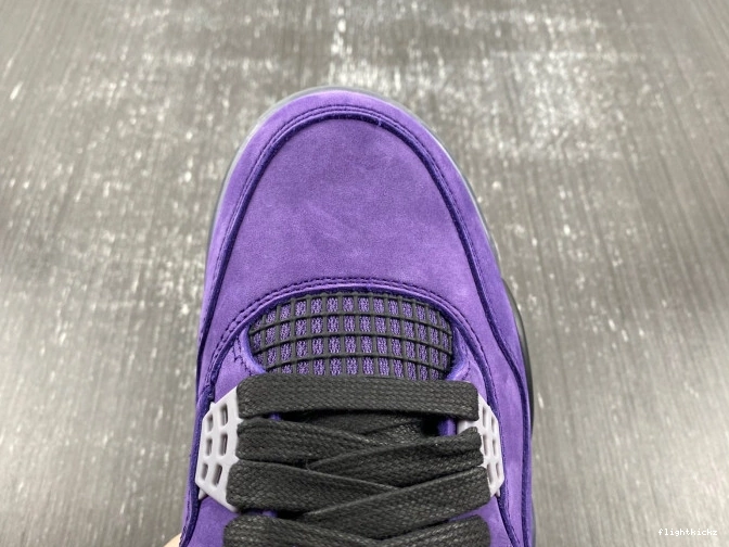 Scott Purple Suede Air 4 Jordan Travis x 1029